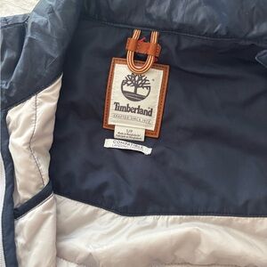 Timberland Dark Blue and Light Beige Jacket